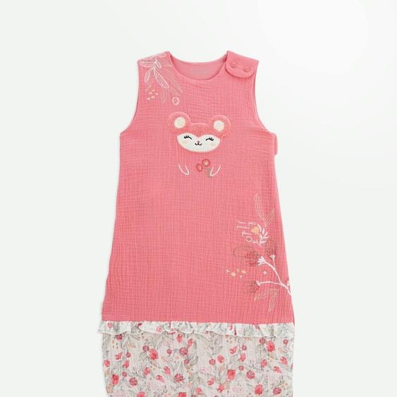 Gigoteuse Dété En Gaze De Coton Anaelle Rose