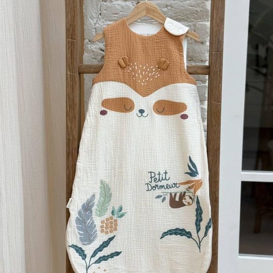 Gigoteuse Dété En Gaze De Coton Baroudeur Ecru