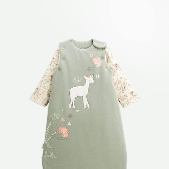 Gigoteuse Dhiver En Molleton Lison Vert