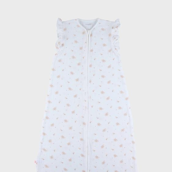 Gigoteuse En Mousseline De Coton Bio Blanc
