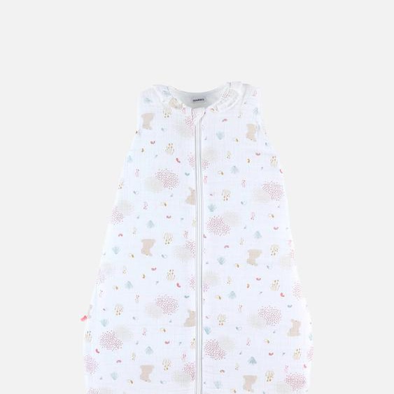 Gigoteuse En Mousseline De Coton Bio Ouatinée Blanc