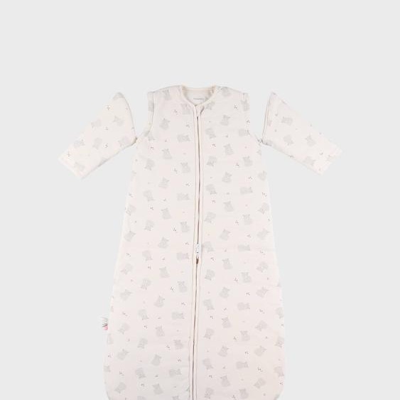 Gigoteuse Manches Amovibles Gaze De Coton Bio Blanc