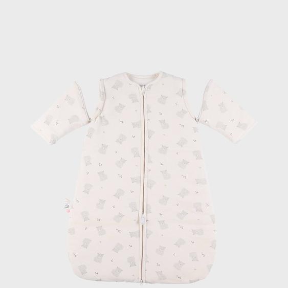 Gigoteuse Manches Amovibles Gaze De Coton Bio Blanc