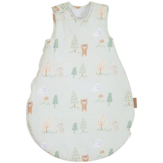 Gigoteuse Sans Manches En Coton Woodland Buddies Vert Pastel