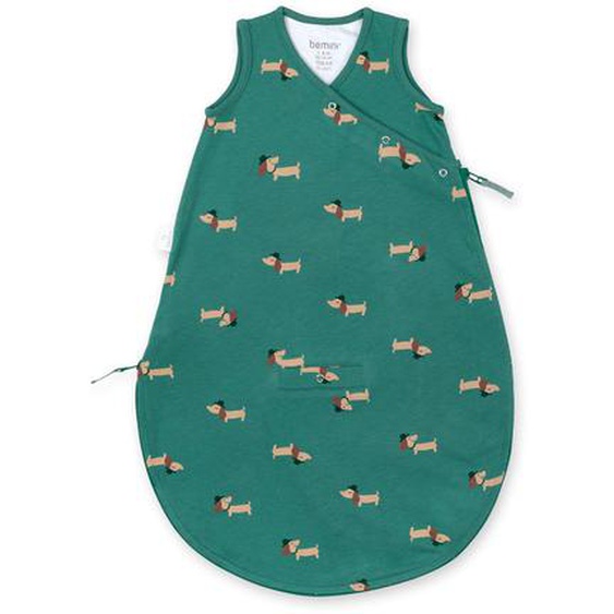 Gigoteuse Sans Manches Été - Tog 0.5 Jersey Print Wouff Spinach