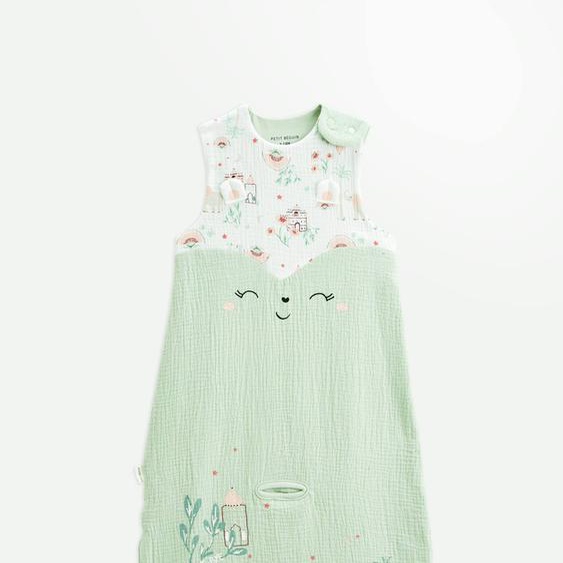 Gigoteuse Siège Auto Tog 1 En Gaze De Coton Arya Vert