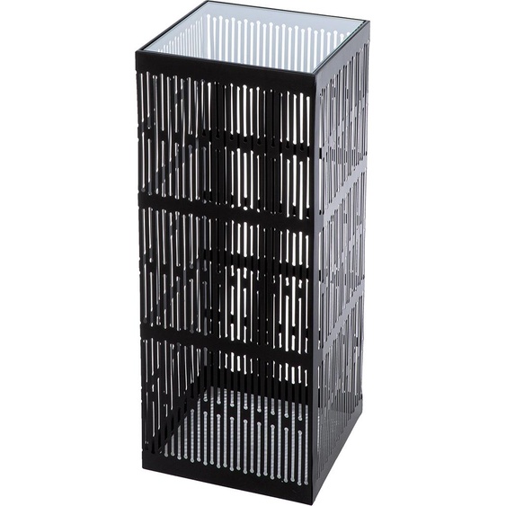 Gilde Säule, Como, Metall, schwarz, VE 1, L. 27 cm, B. 27 cm, H. 70 cm 74173