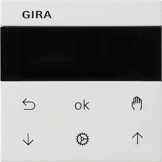 GIRA 536627 S3000 Horloge pour stores et minuterie Écran Système 55 blanc pur m (536627)