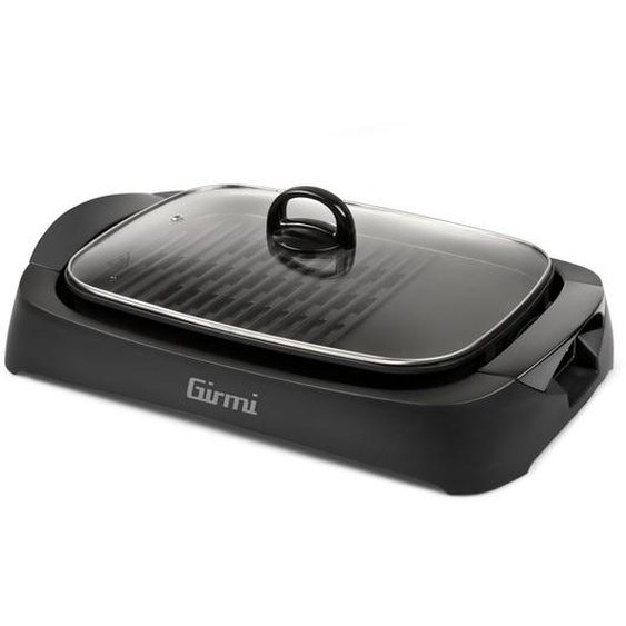 Girmi BQ90 plaque grill antiadhésive 29x23cm + couvercle 2200W Girmi