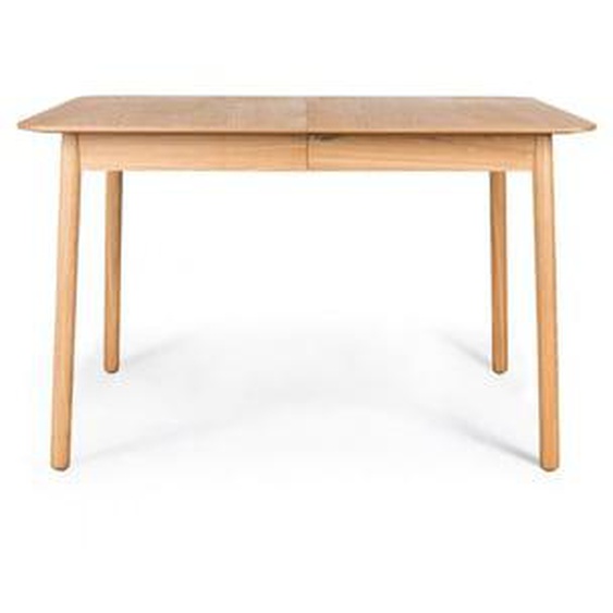 GLIMPS - Table à manger extensible 4 à 6 personnes 120-162x80cm en bois