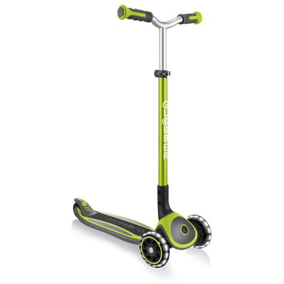 Globber Master Lights Vert Lime, Avec Roulettes Lumineuses Vert