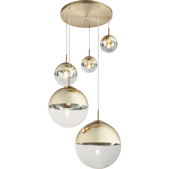 Globo Lighting Lampe à suspendre métal doré, 3x E27