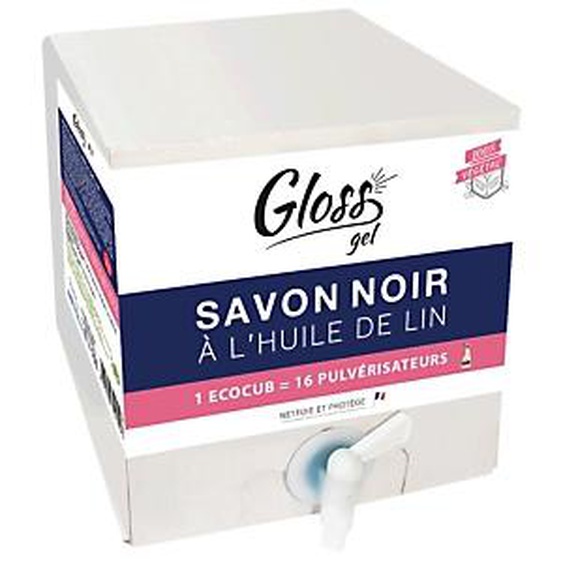 GLOSS Savon noir à lhuile de lin Gloss Ecocub 10 L