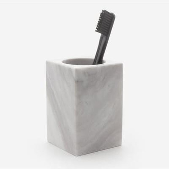 Gobelet blanc mat marbre - Marbre
