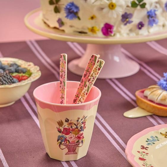 Gobelet NATHALIE LÉTÉ enfant 250 ml rice Neon Pink rose fluo