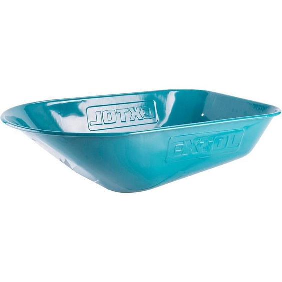 Godet de brouette de rechange Extol Industrial 8791590A de rechange, métal, 100l