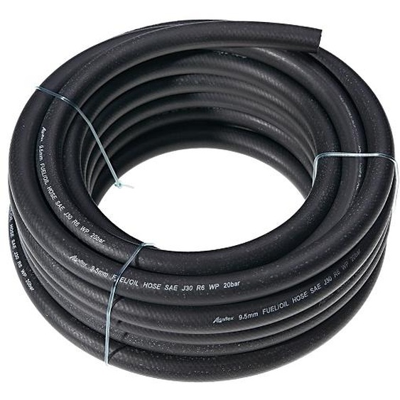 GODMAR Tuyau de carburant renforcé en caoutchouc à trois couches diamètre 6,3 mm /10 m