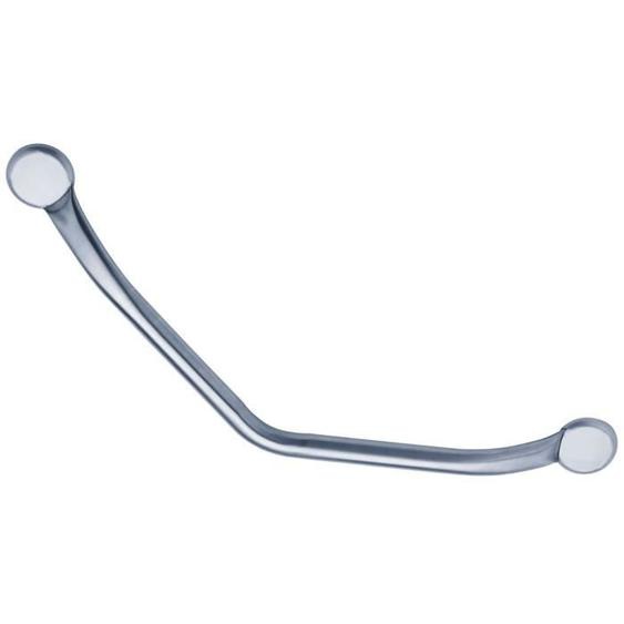 GODONNIER Barre monopoutre coudée 135 - Ø 25 mm - Inox brossé