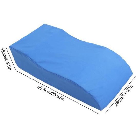 GOTOTOP oreiller de coussin Coussin en mousse souple et confortable Élévation des jambes Coussin de soutien pour le repos lombaire