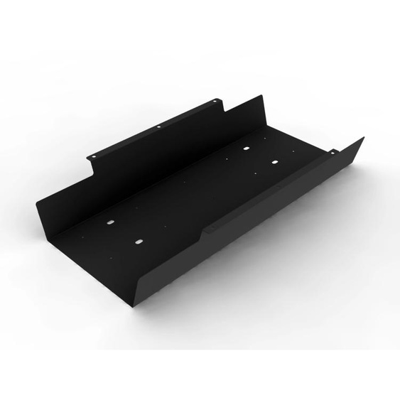 Goulotte délectrification pour bureau partagé Halden - L.60 cm - Noir