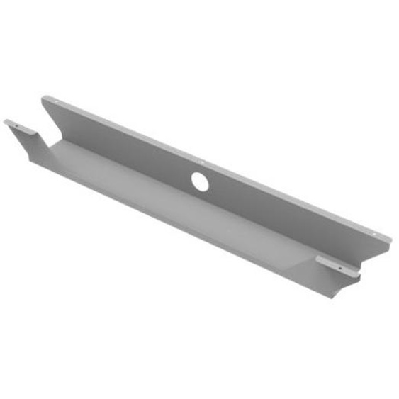 Goulotte organisateur de câbles L. 118 cm Aluminium