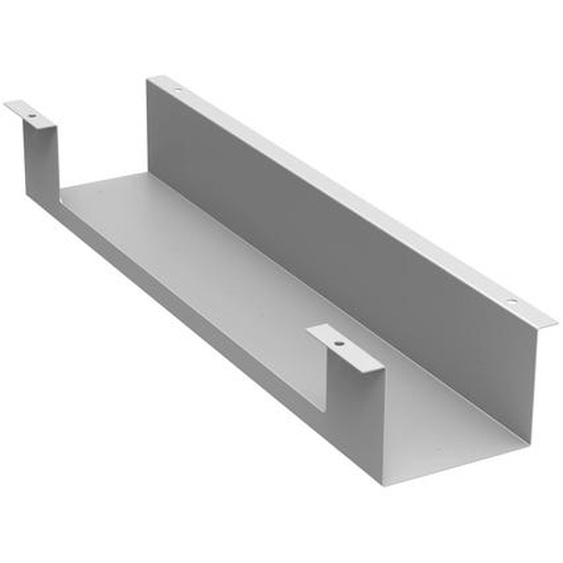 Goulotte organisateur de câbles L. 60 cm  Aluminium