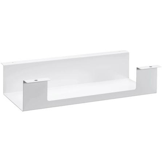 Goulotte organisateur de câbles L. 60 cm  Blanc
