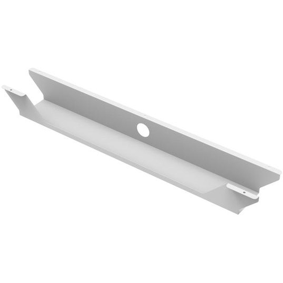 Goulotte organisateur de câbles L. 98 cm Blanc