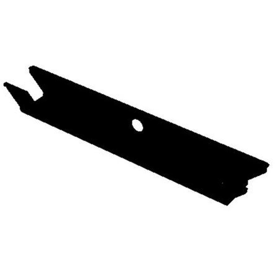 Goulotte organisateur de câbles L. 98 cm  Noir