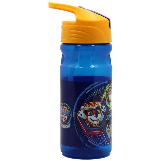 Gourde À Paille Pat Patrouille 500 Ml Avec Clapet Bleu / Orange / Clair