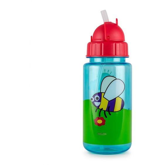 Gourde Avec Paille Ladybird Rouge