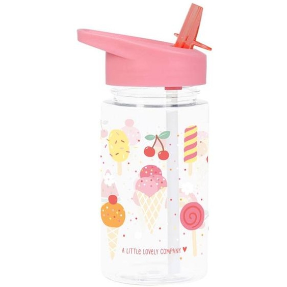 Gourde Crème Glacée Rose, Blanc, Jaune