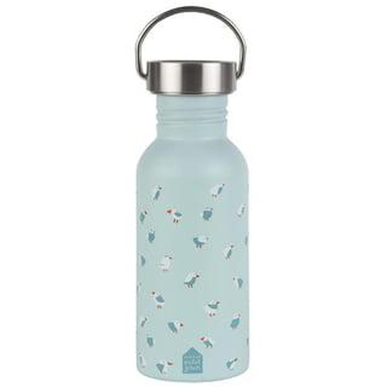 Gourde en inox theme des mouettes