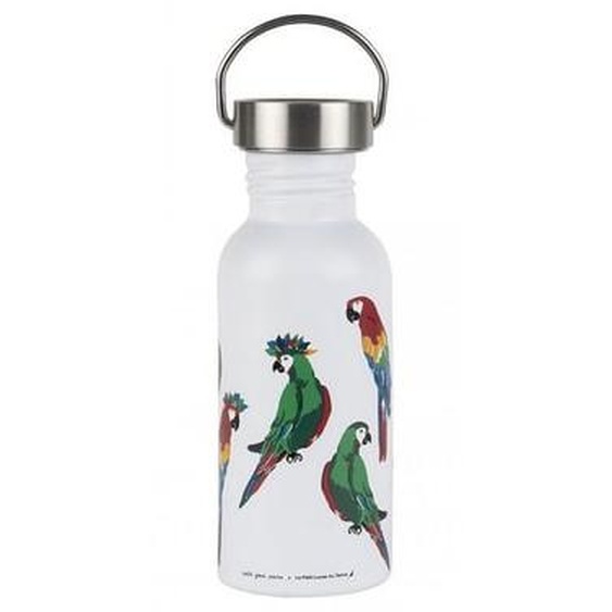 Gourde thème perroquets 50cl