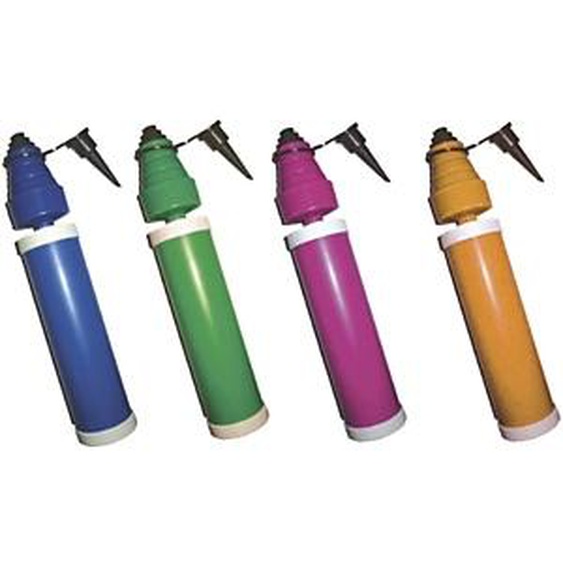 GRAINE CREATIVE Pompe assorties en PVC pour gonfler des ballons