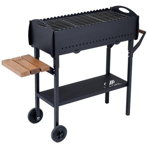 Grand barbecue avec plateau