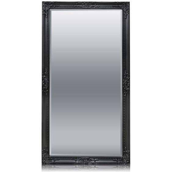 Grand Miroir Rectangulaire Extra Large - 140 x 75 Centimetres - Noir Mat