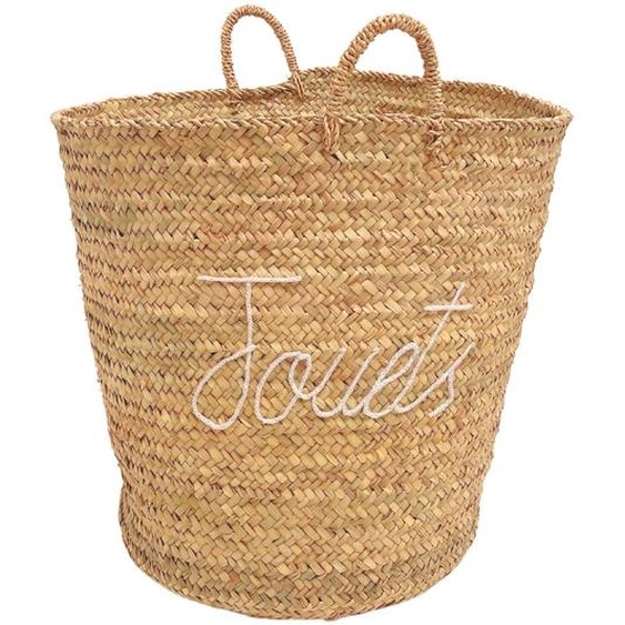 Grand Panier Jouets Xl Blanc