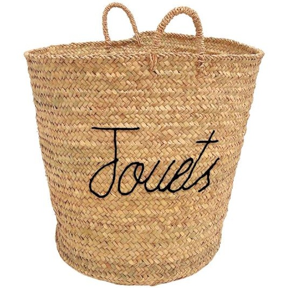 Grand Panier Jouets Xl Noir