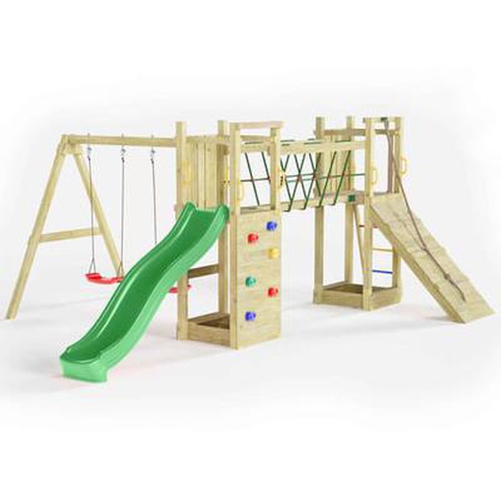 Grande aire de jeux en bois de pin Fungoo Maxi Exposure
