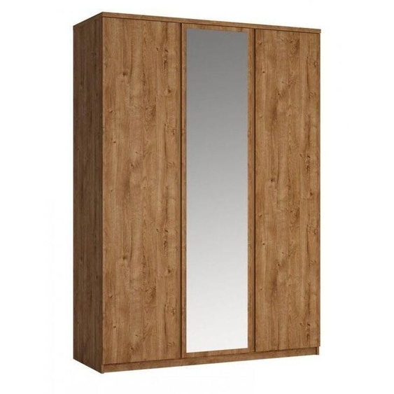 Grande armoire à 3 portes avec miroir pour la chambre à coucher Fribo