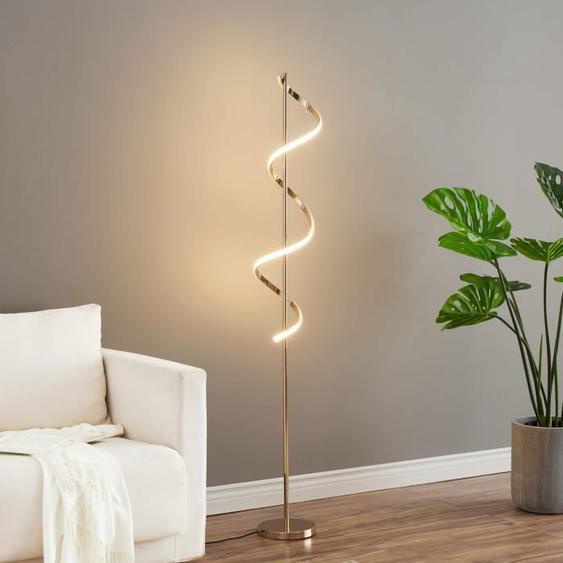 Lampe à poser - KOSILUM - Simaria - Doré rose - Aluminium - LED 24W