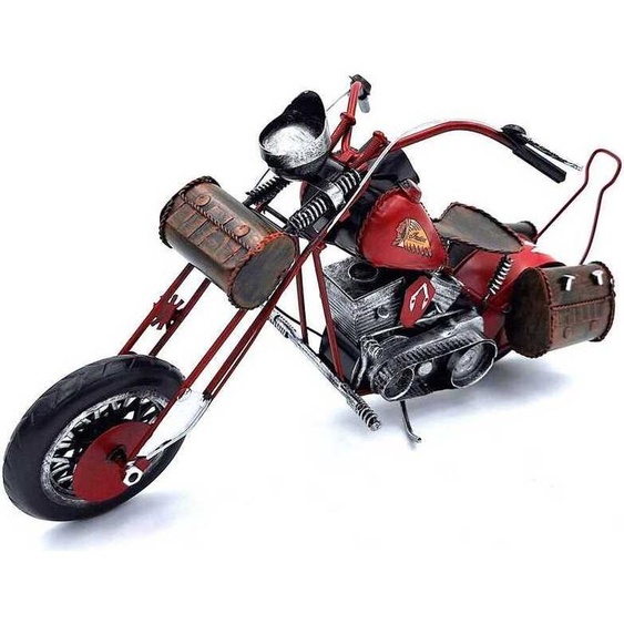Grande maquette en métal de la moto Chopper - 040SMT.