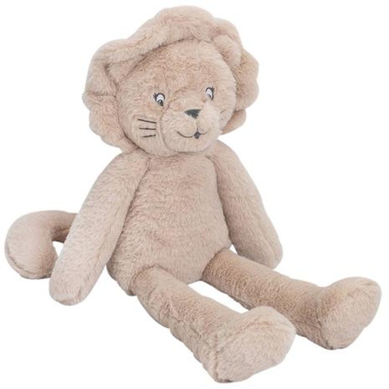 Grande Peluche Lion Pour Bébé Beige