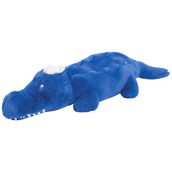 Grande Peluche Pour Bébé - Crocodile Bleu