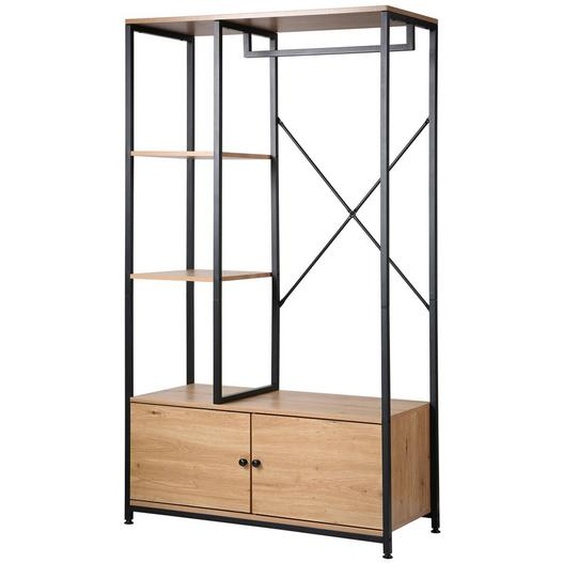 Grande Penderie Stockies - Bois Et Métal -