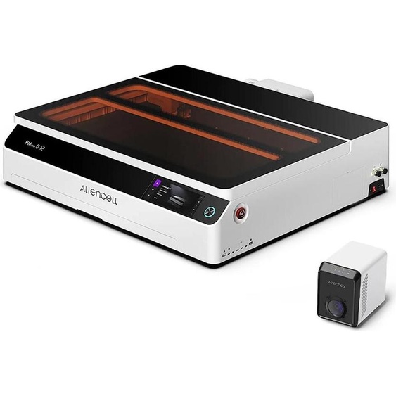 Graveur laser à diode - X1 40 W - jusquà 600 mm/s - spot 0,08 × 0,10 mm - surface de travail 61 × 47,7 cm - double caméra autofocus 8 MP - Wi-Fi 2,4/5 GHz et Bluetooth 5.2 - couleur ivoire