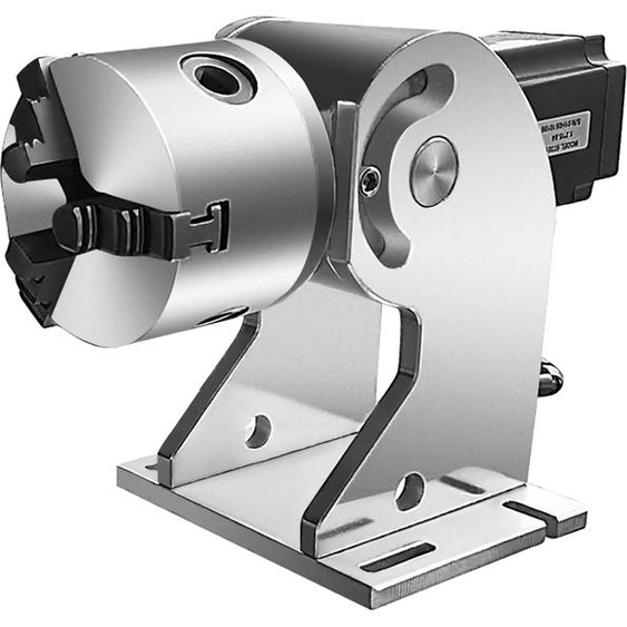 Graveur laser Axe rotatif, rotation de 360°, convient aux objets de 5 à 80 mm, Rotary