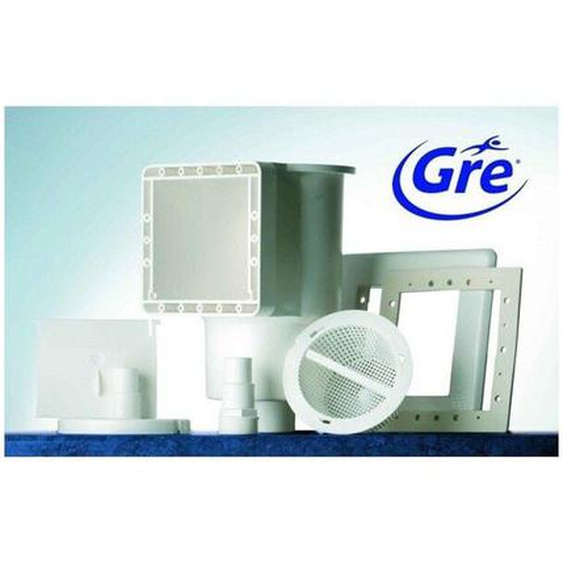 GRE - Skimmer et buse de refoulement Gré - couleur blanc