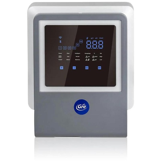 Gre Swc All In One 12 g/h jusquà 60 m3 Chlorateur deau salée Transparent Transparent Taille unique